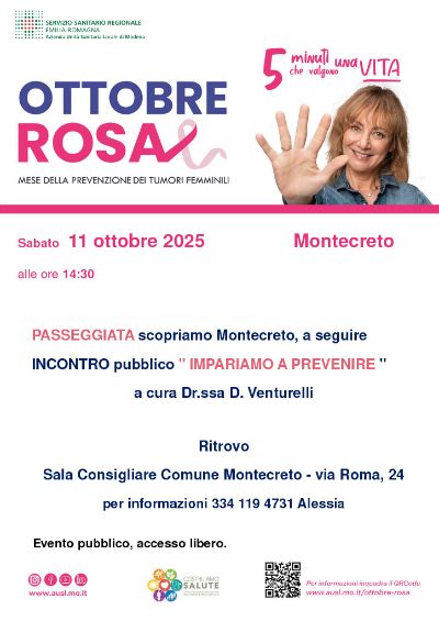 11 ottobre 2025 OTTOBRE ROSA Montecreto