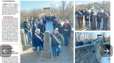 Ponte di Olina - fine lavori 